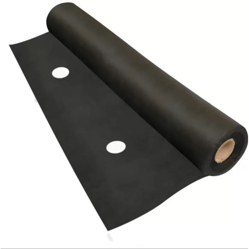 Агроволокно чорне з перфорацією  (2 отв.) Agreen p50 1,07*100 м