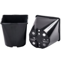 Горщик квадратно - округлий 3л SR3, Donkwiat, 500 шт - 15.7x15.7x16