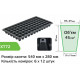 Касета для розсади XT72, 72 комірки, Agreen