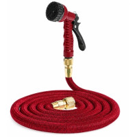 Шланг розтяжний Magic Garden розтяжний до 25м в комплекті пістолет 3/4 зовнішнє і внутрішнє різьблення