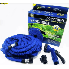Шланг розтяжний Magic Hose 30 м в комплекті пістолет 3/4 зовнішнє та внутрішнє різьблення