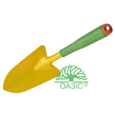 Лопатка садовая, широкая, с пластмас. рукояткой 9376А, ОАЗИС