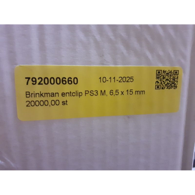 Кліпси Royal Brinkman PS3 M, 6.5 х 15 мм  50 шт для щеплення методом зближення кавуни, дині, огірки, прозорі