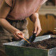 Лопатка для посіву насіння Fiskars Solid ™ (1057641)