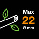Площинний секатор суцільнометалевий Fiskars Plus ™ P751 (1057172)
