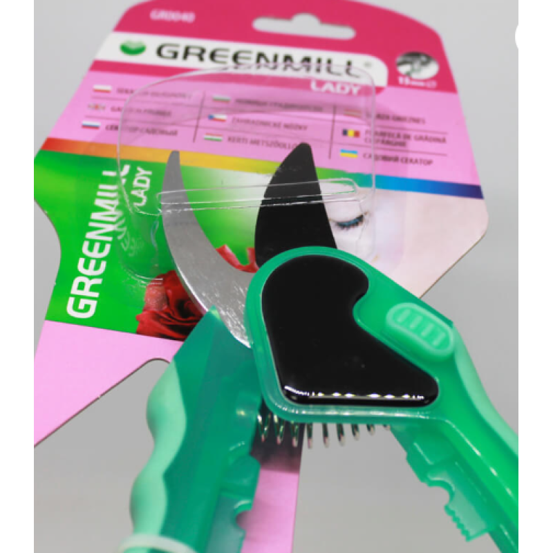 Садовый секатор GR0040 фиолетовый, Greenmill
