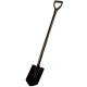 Гостра лопата з металевою ручкою, 120 см,  R951/GR951, Greenmill