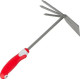 Сапка з мотигою садова Intertool FT-0033 335x195мм з двокомпонентною рукояткою