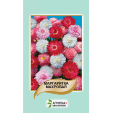 Маргаритка махрова, суміш, 0.1 г, Агропакгруп