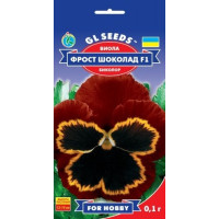Віола великоквіткова Фрост Шоколад F1 біколор, 0.1 г, Gl Seeds