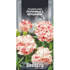 Гвоздика Шабо махрова Полуниця з вершками 0.2 г, Сімейний сад