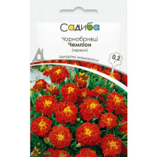 Чорнобривці Чемпіон червоні 0.2 г, Садиба