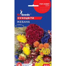  Квіткова суміш Сухоцвіти Ікебана, 0,5 г, GL SEEDS
