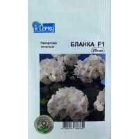 Пеларгонія зональна Бланка F1 біла, 20 шт, Cerny