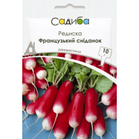 Редиска Французький сніданок 10 г, Садиба