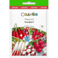 Редиска Конфеті 10 г, Садиба