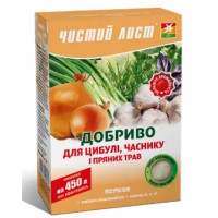 Добриво "Чистий лист" для цибулі, часнику та пряних трав 300 г,  Kvitofor