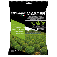 Удобрение Master для самшита и вечнозеленых кустарников, 25 г, Valagro