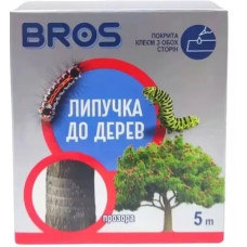 Липка стрічка від шкідників для дерев, 5 м, Bros