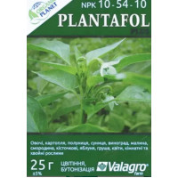 Мінеральне добриво Plantafol NPK 10-54-10, 25 г, Valagro