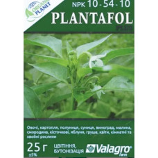 Мінеральне добриво Plantafol NPK 10-54-10, 25 г, Valagro