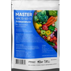 Добриво мінеральне Master NPK 13-40-13, 1 кг , Valagro