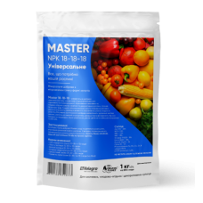 Добриво мінеральне Master NPK 18-18-18+3, 1 кг, Valagro