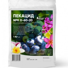 Пекацид (Pekacid Ізраїль), Мінеральне добриво, NPK 0-60-20, 1кг