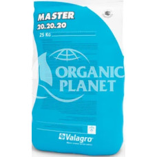 Добриво мінеральне Master NPK 20-20-20, 25 кг , Valagro