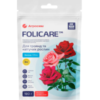 УДОБРЕНИЕ FOLICARE ДЛЯ РОЗ И ЦВЕТУЩИХ РАСТЕНИЙ ВЕСНА-ЛЕТО 180 Г, Yara