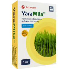 УДОБРЕНИЕ YARA MILA ДЛЯ ГАЗОНОВ ВЕСНА-ЛЕТО БЕЗХЛОРНОЕ 1 КГ, Yara