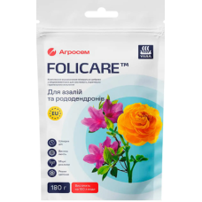 УДОБРЕНИЕ FOLICARE ДЛЯ АЗАЛИЙ И РОДОДЕНДРОНОВ 180 Г, Yara
