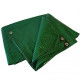 Тент 90 г/м2 5м*6м зелений, армований, Agreen