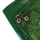 Тент 90 г/м2 5м*6м зелений, армований, Agreen