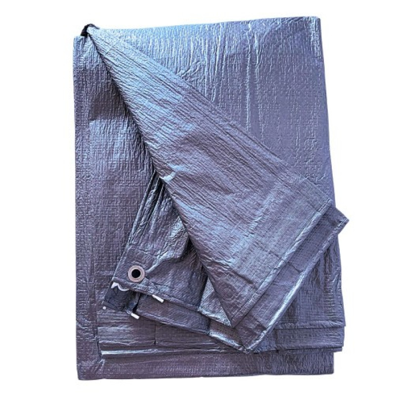 Тент 70 г/м2 4м*6м сірий, Agreen