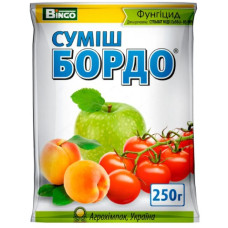 фунгіцид Суміш бордо 250 г, Садівник