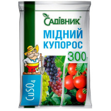 фунгіцид Мідний Купорос 300 г, Садівник