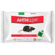 Родентицид Антищур 200г, Укравит