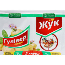 Инсектицид АТО Жук 3 мл, + Гулливер Стимул, 10 мл, Укравит
